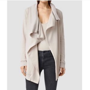 All Saints Dahlia Sweater Zipper neckline
